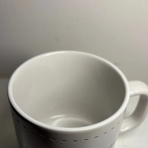 White Ceramic Mug with 'my husband is hotter than my coffee' Text - Picture 5 of 7